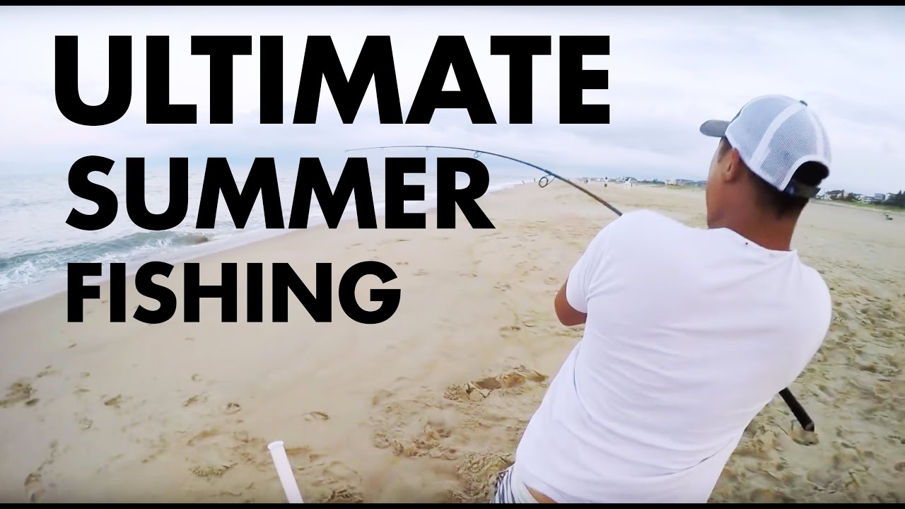 How to Catch Fish off the Beach Quick, Easy and Fun! YouTube