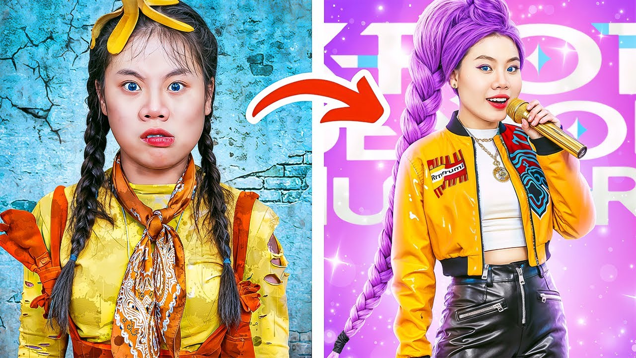 Я Хочу Стать Охотниками На Демонов В Стиле K-pop! Бедная Девушка Стала Популярной Благодаря Руми