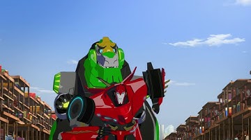 Transformers Robots in Disguise : S4E13 Part 1/4 | Combiner Force in Hindi |