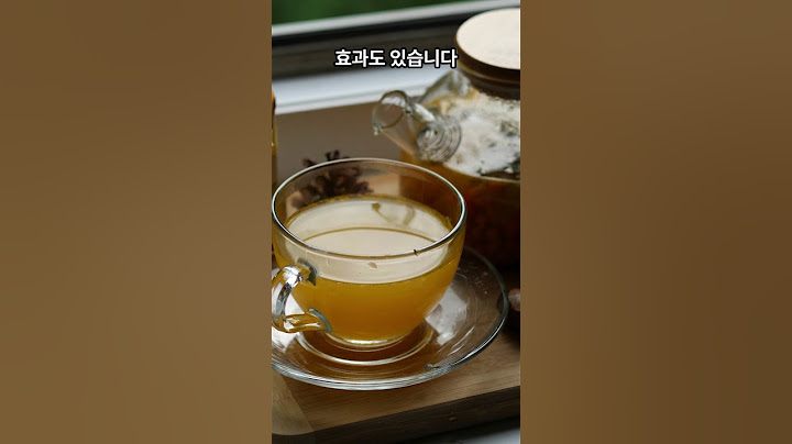 겨울철 면연력을 높이는 "차 한잔" Best five.