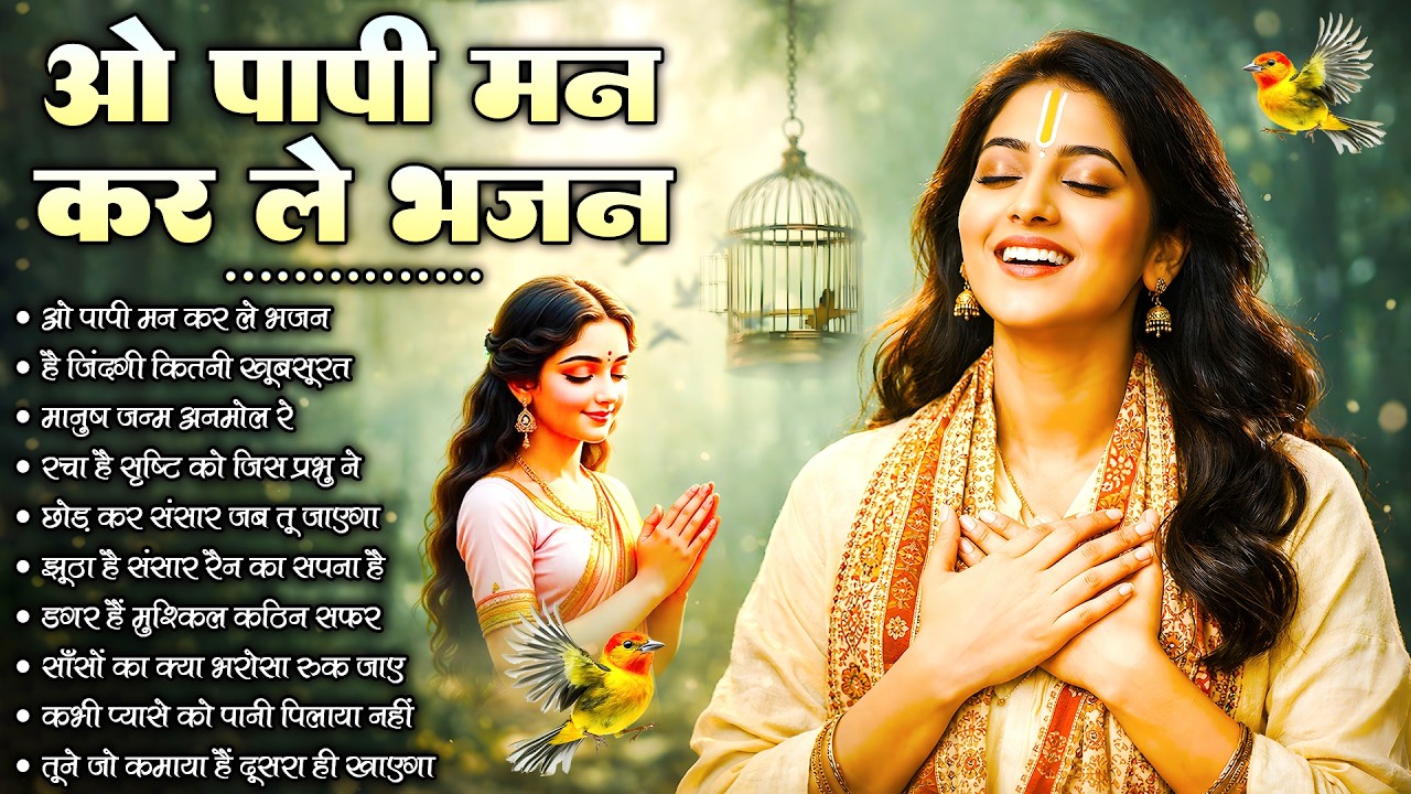 O Paapi Man Karle Bhajan | पिंजरे से पंछी निकल जाएगा | Latest Nirgun Bhajan | #Nirgun Bhajan