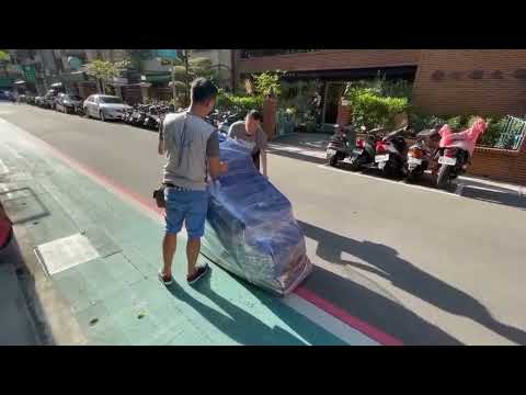 【榮福搬家實錄】榮福搬家搬按摩椅前置防範保護作業 (一)