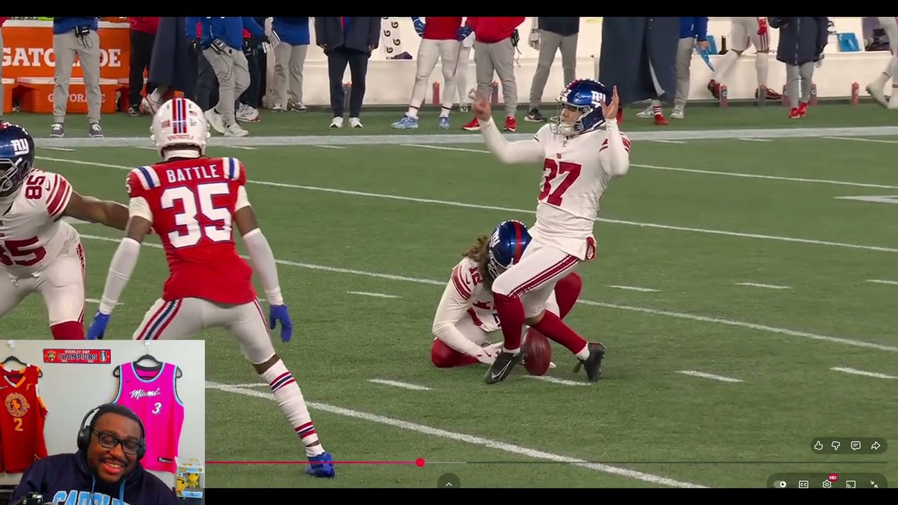 The Empire might really be back...Patriots vs Giants Week 13 MNF highlight reaction