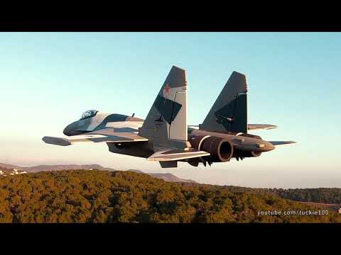 Extreme FPV Formation Flight & Aerobatics Videoclip: Airguardian's Su35 & Eurofighter+Tuckie's Drone