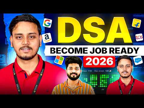DSA Preparation Strategy 2026 | Crack Internships & Placements Fast