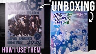 Stray Kids Season’s Greetings 2026 (Korea & Japan) | Unboxing + Planner Setup | kpop | SKZ