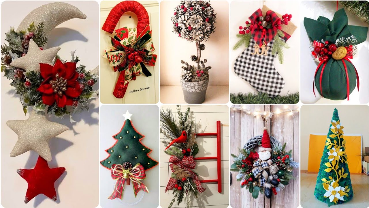 🌲“Budget-Friendly Christmas Wall Décor Ideas | Jute, Felt & Ornaments Craft🔔🌲🌲