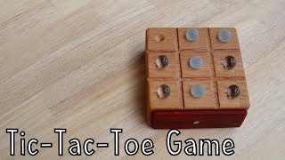 How To Make a Marble Tic-Tac-Toe Game out of Wood - Toys For Charity