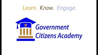 Government Citizens Academy - Tours