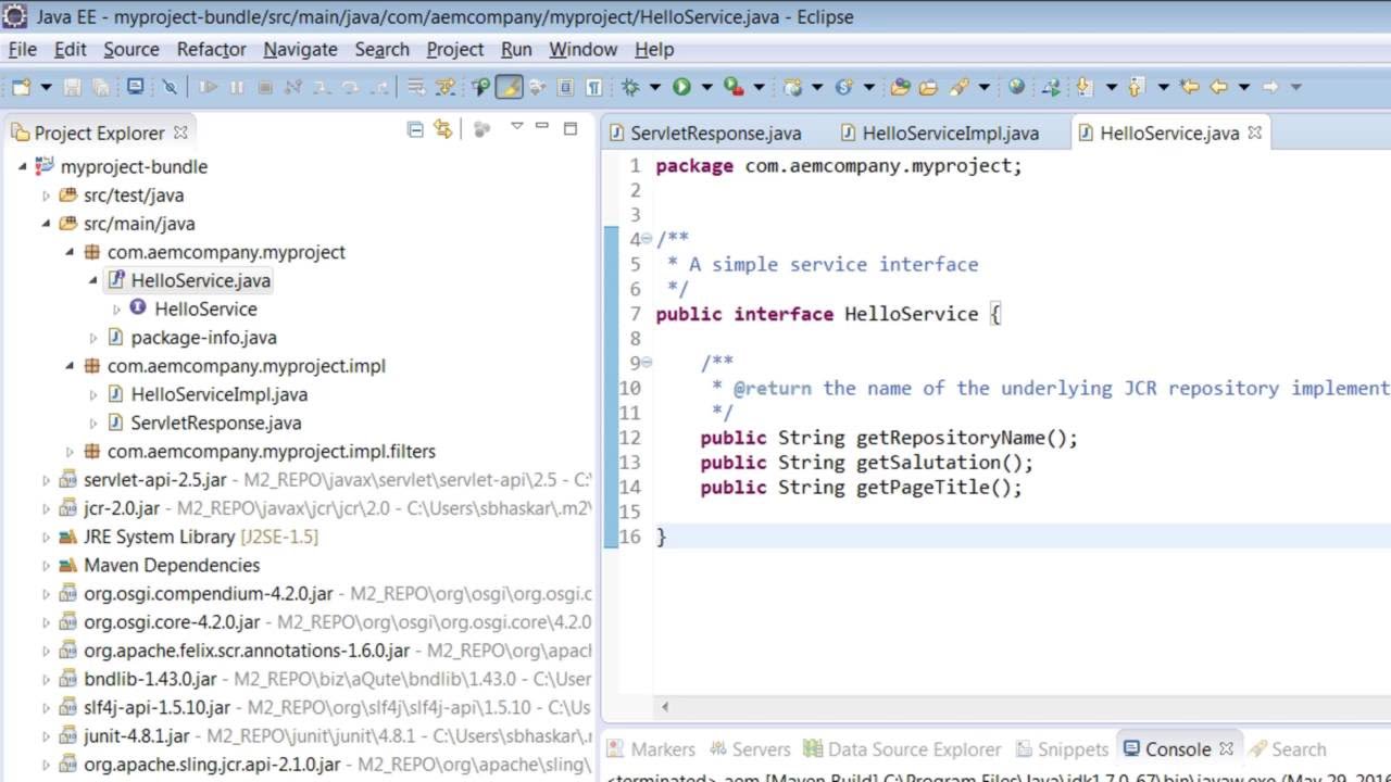 Access AEM Resources
