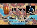The Lithuanian Scrush - 18 Pop Scout Rush | Age of Empires II: Definitive Edition