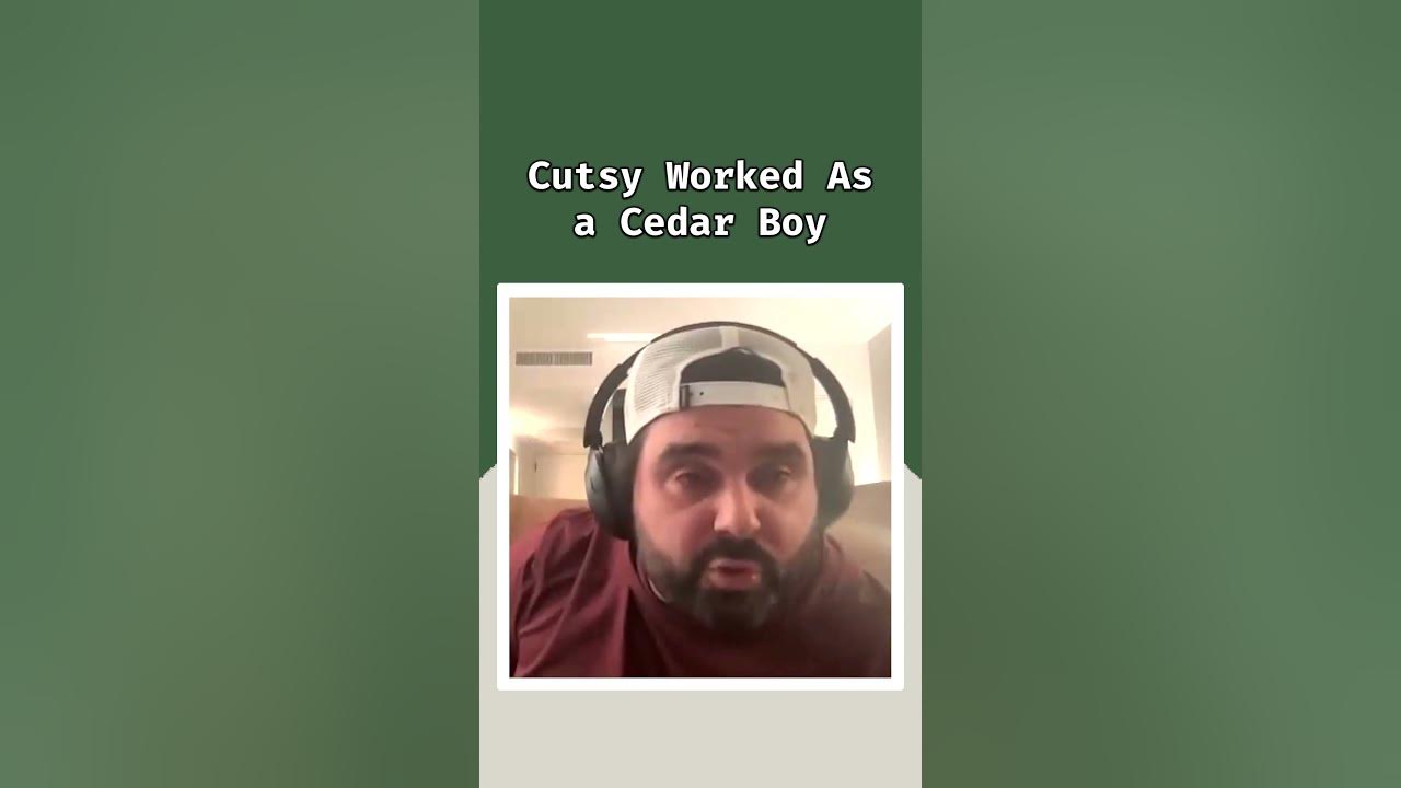 Joey Cold Cuts worked as a cedar boy YouTube