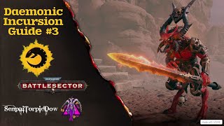 Battlesector 40k Daemonic Incursion Company Captain Full Cohesion Tyranids All Waves (No Commentary)