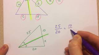 Angle Bisector Theorem (Easy example)