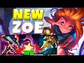 Ce nouveau changement de zoe w est intressant  nouveau gameplay de zoe  league of legends