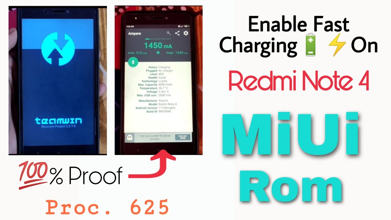How To Enable Fast Charing In Redmi Note 4/4x | How To Enable Fast Charging On Any Android