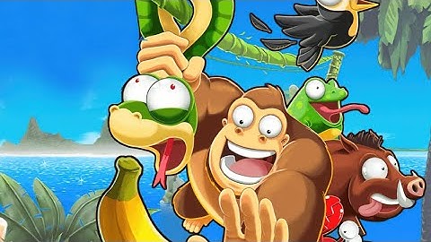 banana kong 2 gameplay || banana kong game how to get to tree tops || banana kong game over