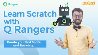 Deleting a Sprite, adding a Sprite, and Adding a Backdrop in Scratch