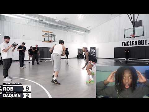 NBA G-League Hooper Calls Out Rob Colon In A 1v1 Basketball Game (Reaction Video)