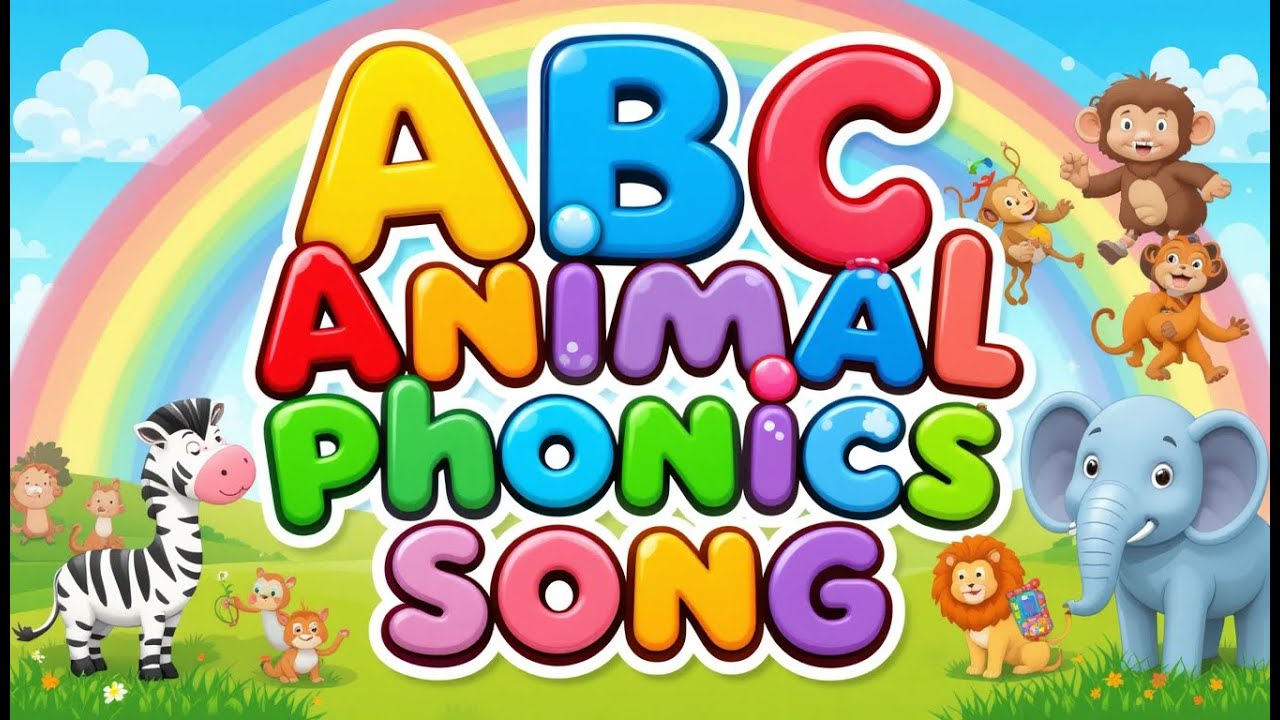 ABC Animal Phonics Song A to Z Learning for Kids - YouTube