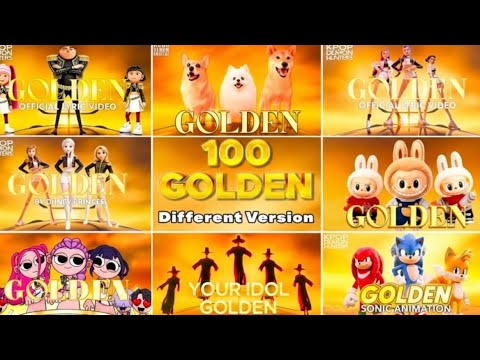 Song 'GOLDEN' Huntr/x Through Different Versions ~ Guess The Song ...