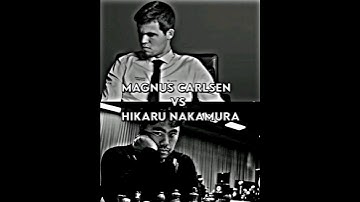 Magnus Carlsen Vs Hikaru Nakamura #chess