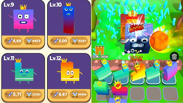 NUMBER CUBE WAR MERGE IDLE - Merge Battles GamePlay - iOS, Android Part 3