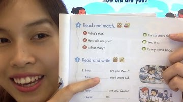 HỌC TIẾNG ANH LỚP 3 - Unit 4. How old are you? - Lesson 3 - Thaki English