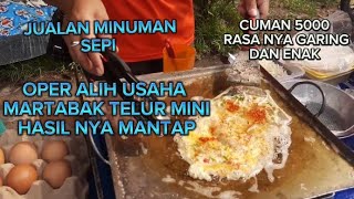 MARTABAK TELOR MINI,USAHA YANG MENJANJIKAN,MODAL KULIT LUMPIA &amp; TELOR OMSET MANTAP