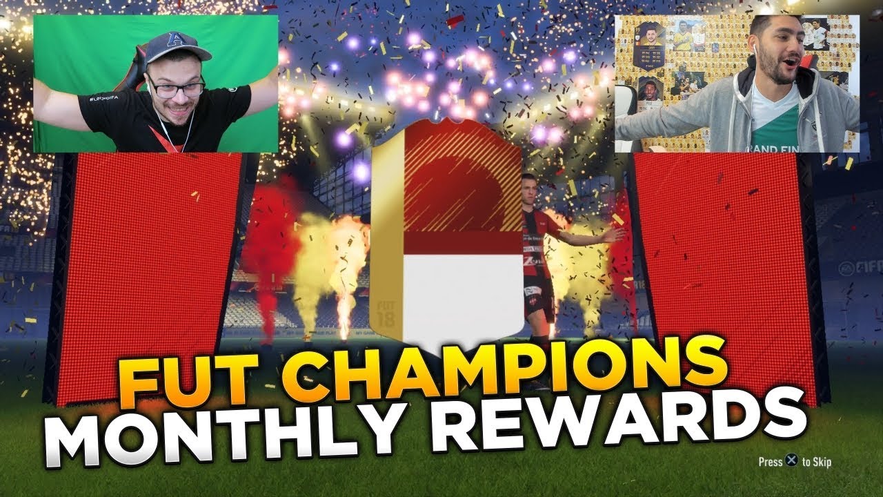 FIFA 18 AMAZING WALKOUT! ELITE 1 MONTHLY REWARDS FUT CHAMPIONS PACK OPENING
