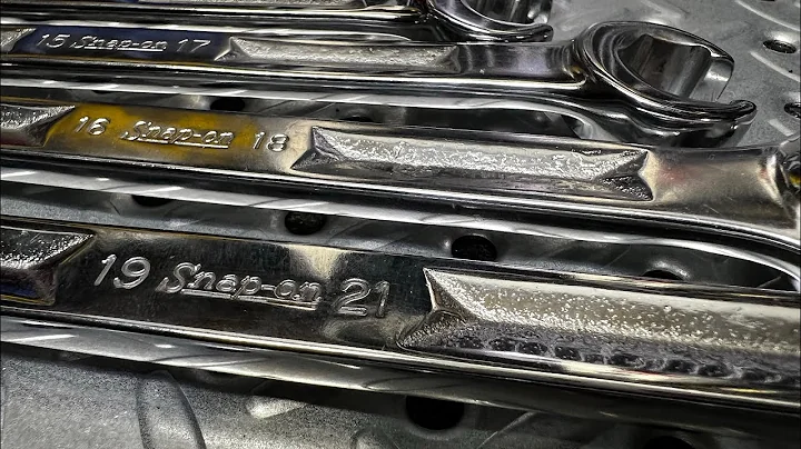 Vintage Snap On - Flare Nut Wrench - 6 Piece MM Set