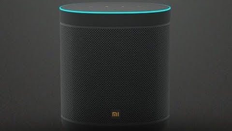 Xiaomi Mi Smart Speaker работает с голосовым помощником Google Assistant