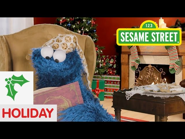 Sesame Street: Fireside Christmas Story with Cookie Monster - YouTube