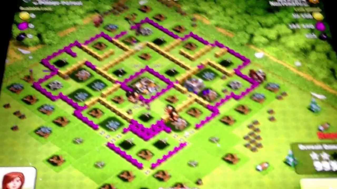 650k resource raid with max level hog riders in clash of clans YouTube
