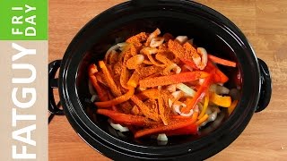 How to Make Slow Cook Chicken Fajitas