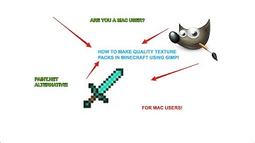 How to make a quality Resource Pack using Gimp! (PAINT.NET ALTERNATIVE) (MAC)