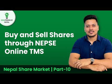 Nepal Share Market - Buy and Sell Shares through NEPSE Online TMS | Online TMS बाट share खरिद बिक्रि