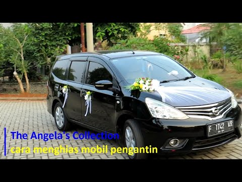 dekorasi mobil pengantin (4) | wedding car decoration