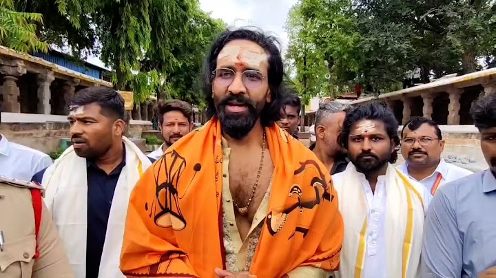 Manchu Vishnu Visits Mallanna Temple At Srisailam | Kannappa Movie | Filmy Talks
