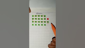 Draw A Checkered path with numbers #shorts #youtubeshorts #art