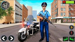 Police Moto Bike Chase Crime Shooting Game screenshot 3