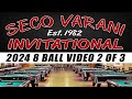 Seco varani invitational 8 ball tournament  2 of 3