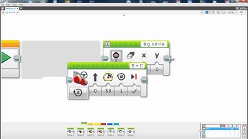 EV3 Phi. Display block in the EV3-G software. Smiley faces, angry faces... all kinds of emotions