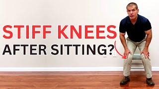 The REAL Reason You Get Knee Stiffness After Sitting & How To Stop It (it