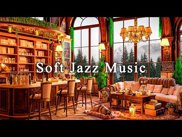 Soft Jazz Music in Cozy Coffee Shop Ambience ☕ Relaxing Jazz Instrumental Music | Background Music class=