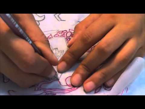 تعرف على التطريز: رسم الباترون٬ تطبيق سريع. #غرزتي DIY embroidery pattern