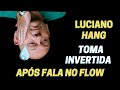 Luciano Hang toma invertida - Flow Podcast - após falar da "falta" de lógica no ensino brasileiro