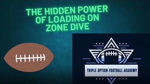 The Hidden Power of Loading on Zone Dive