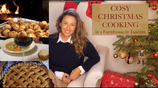 COSY CHRISTMAS COOKING in a Farmhouse in Tuscany
