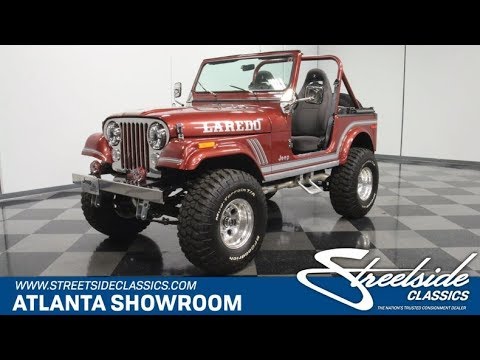 1985 Jeep CJ7 Laredo for sale | 4789 ATL - YouTube